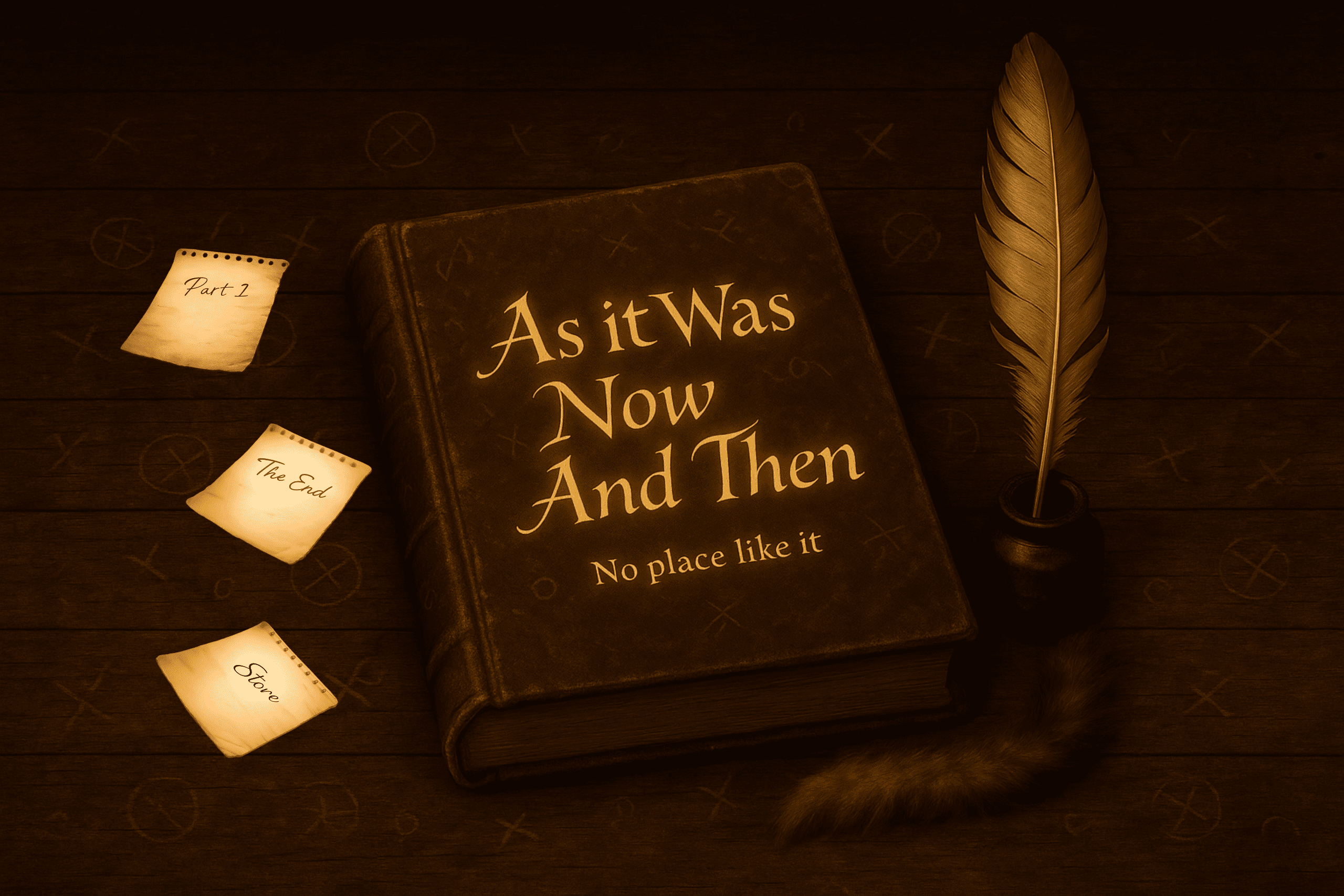 As It Was Now And Then — cover