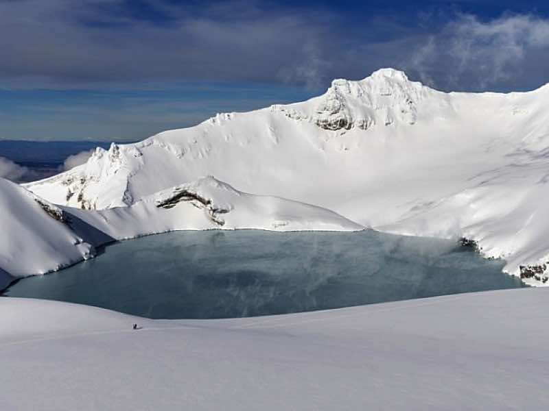 Mount Ruapehu Crater Lake
